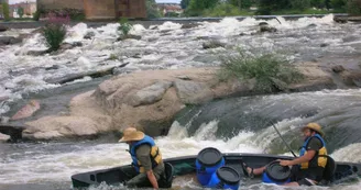 Canoë en Terre d'Allier