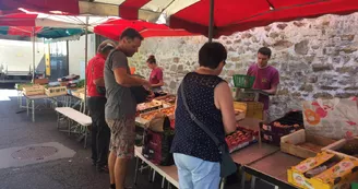 Marché local - Bourbon-L'Archambault