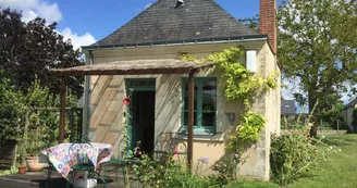 terrasse ouverte sur le vignoble