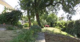 Gîte La Pichonnière - Charcé-Saint-Ellier - Extérieur gîte côté jardin