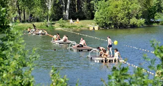 Baignade du Lac de Maine