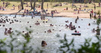 Baignade du Lac de Maine