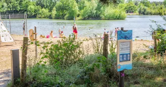 Baignade au parc des Sablières d'Écouflant_2