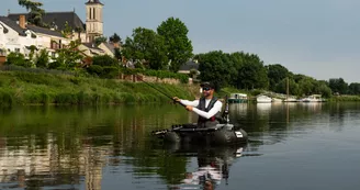 Pêche en float tube à Cantenay-Epinard