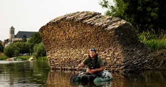 Pêche en float tube à Cantenay-Epinard