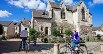 Béhuard petite île sur la Loire - faire du vélo_3