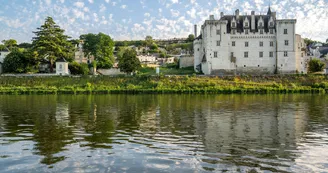 Château de Montsoreau en bord de Loire