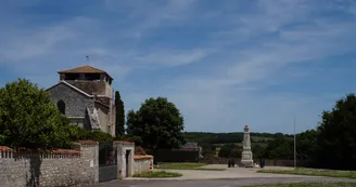 Église Saint-Cybard de Rivières et son vieux cimetière