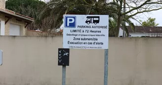 Aire de stationnement camping-car - Parking de la liberté