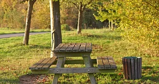 Aire de pique-nique - Le Chêne Vert - Bernay-St-Martin