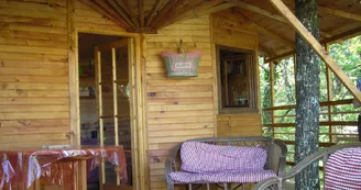 Les cabanes dans les arbres du Maine Lafont