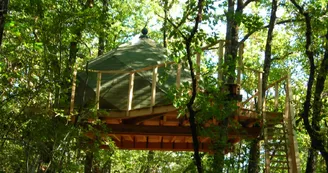 Les cabanes dans les arbres du Maine Lafont