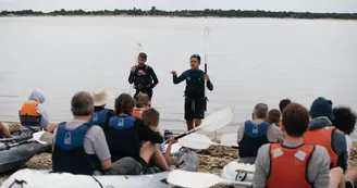 Balade dans les marais en canoé par Canoë Salé