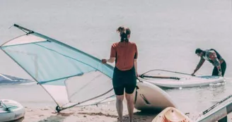 Cours moussaillon par Ile de Ré Voile à Loix