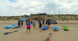 Découverte, sensation & partage en paddle géant par "la Cabane Verte"