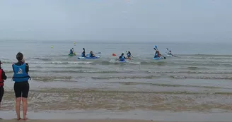 Découverte, sensation & partage en paddle géant par "la Cabane Verte"