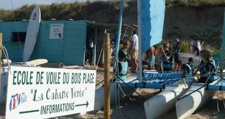 Stage de catamarans et planches à voile par La Cabane Verte