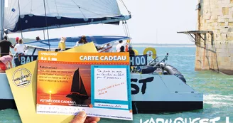 Après-midi aventure en catamaran à voile vers Fort Boyard – Kapalouest