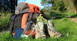 Geocaching Tèrra Aventura à vélo-"Saturnine, la cigogne qui a perdu la boussole"