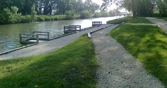 Parcours pêche - Canal de dérivation de la Sèvre Niortaise