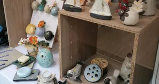 Boutique de Noël des artisans locaux à Surgères