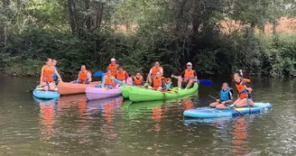 "D'une rive à l'autre" : Location de canoë, paddle