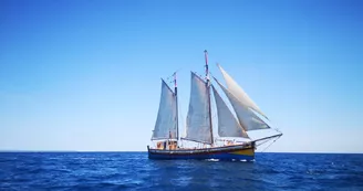 Sortie en mer demi journée sur le vieux gréement Albarquel