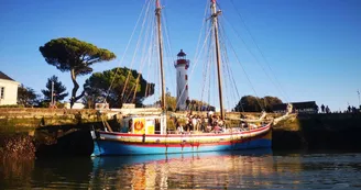 Sortie en mer demi journée sur le vieux gréement Albarquel