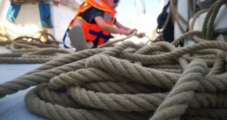 Sortie en mer demi journée sur le vieux gréement Albarquel