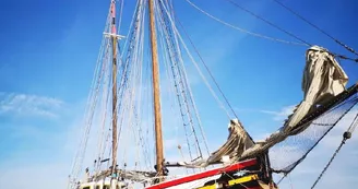 Sortie en mer demi journée sur le vieux gréement Albarquel