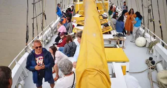 Sortie en mer demi journée sur le vieux gréement Albarquel