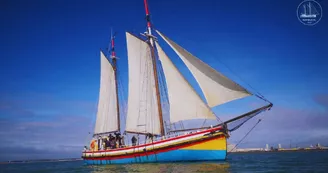 Sortie en mer demi journée sur le vieux gréement Albarquel