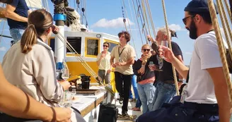 Sortie en mer demi journée sur le vieux gréement Albarquel