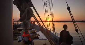 Sortie en mer demi journée sur le vieux gréement Albarquel