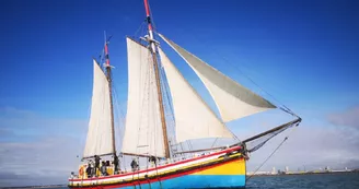 Sortie en mer journée sur le vieux gréement Albarquel