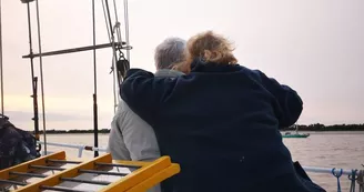 Sortie en mer journée sur le vieux gréement Albarquel