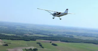 Prenez de la hauteur à bord d’un avion ultraléger ULM