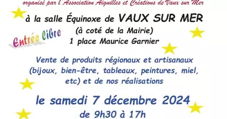 Marché de Noël organisé par Aiguilles et Créations