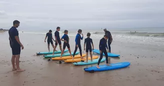 Cours et stage de Surf par Cactus Surf Club