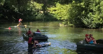 Châteauneuf Vibrac canoë kayak - Site de Vibrac