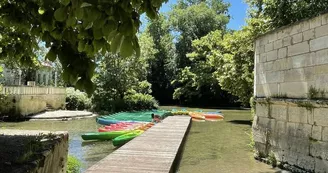 Châteauneuf Vibrac canoë kayak - Site de Vibrac