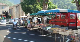 Marché de Montpezat-sous-Bauzon