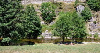 Baignade au plan d'eau