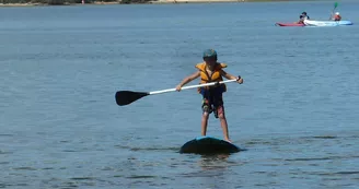 paddle enfant +kayak