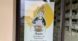 Argiles Café Céramiques devanture