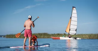 Paddle sur le Lac