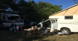 Camping des forges camionette