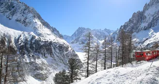 Mer de Glace et train du Montenvers