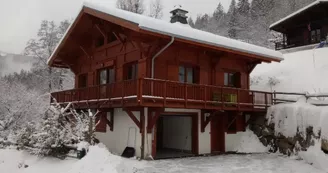 Chalet vue d'exception sur la chaîne du Mont-Blanc