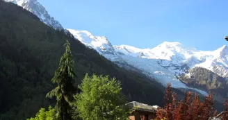 Chamonix Centre 2 pièces vue Mont-Blanc